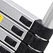 Telescoping Ladder 10.5 FT Extension Telescopic Ladders 3.2m Lightweight Aluminum Portable Multi-Use in Home Attic & RV Work Retractable Collapsible Folding 12 Steps EN131 Certificated 330lbs Capacity