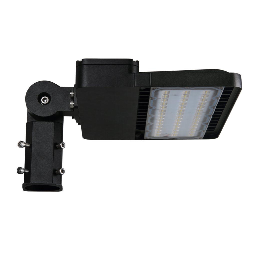 CYLED 200W LED Shoebox Pole Light, 23,800 Lumens Parking Lot Lights (550W Equivalent), Outdoor Light Fixtures, 6000K Led Street Area Lighting, 120 Beam Angle, IP65
