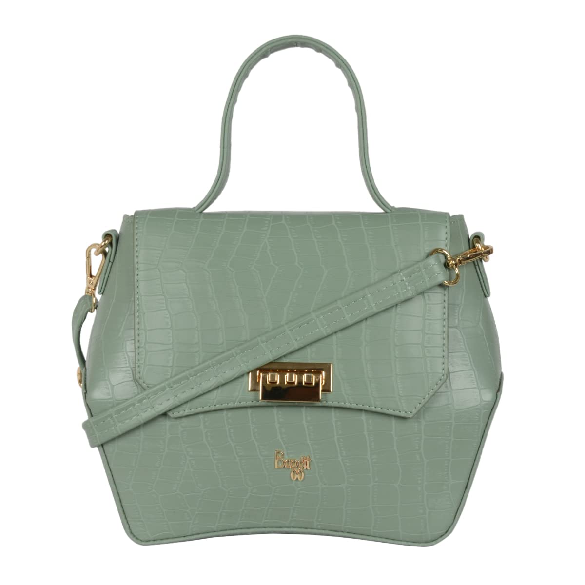 Baggit Women Green Saddle Sling Bag Small Size | Ladies Stylish Casual Cross Body Purse Handbag (B0BH83TT85) Amazon Price History, Amazon Price Tracker