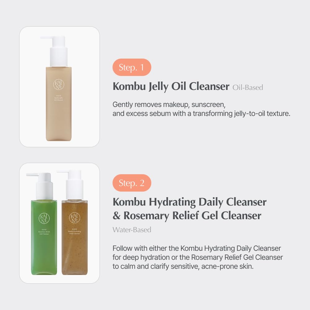 Amazon.com: KAINE Kombu Jelly Oil Cleanser | Makeup Remover with