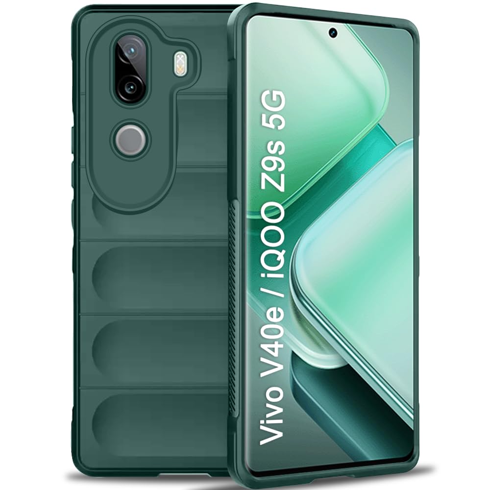 TheGiftKart Liquid Silicon Back Cover Case for Vivo V40e / iQOO Z9s 5G | Shockproof Military Grade Protection | Micro-Fibre Cloth On Inner Side | Built-in Anti-Slip Grip Back Cover Case (TPU, Black) (B0DF55W135) Amazon Price History, Amazon Price Tracker