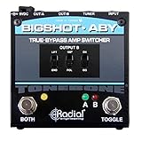 pedal aby fender true-bypass ABY Amp selector con sintonizador fuera