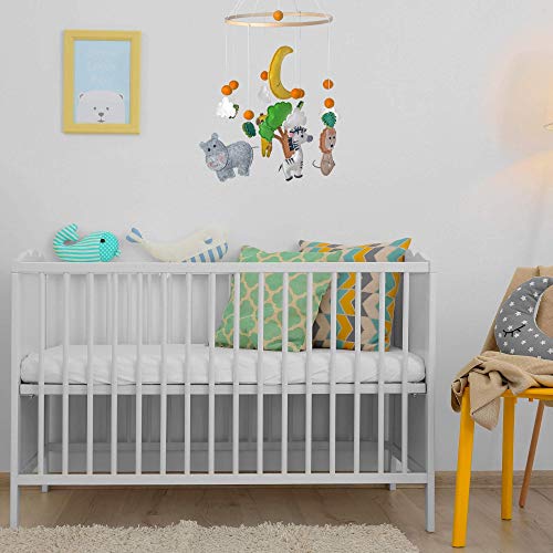C&K Works Baby Nursery Mobile Soft Jungle Safari Zoo Animals #TOP6