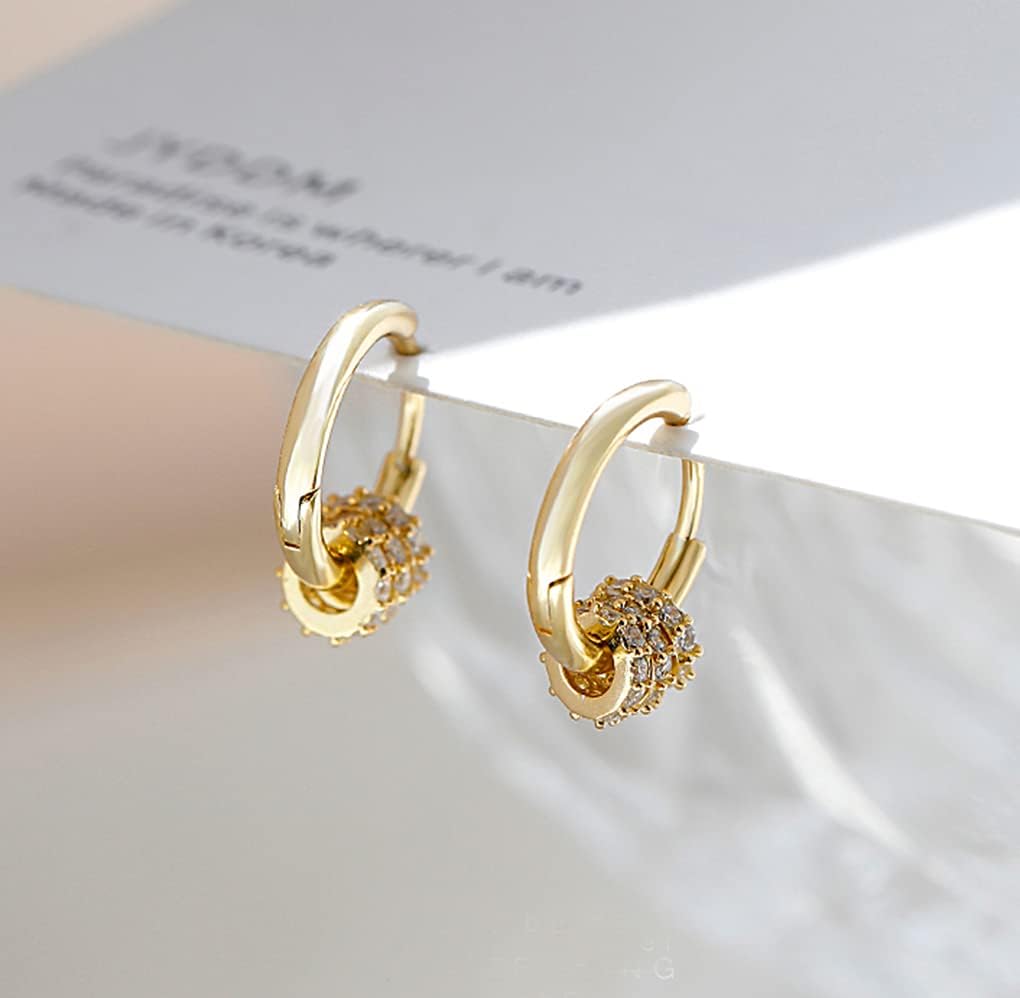 SLUYNZ 925 Sterling Silver Cartilage Hoop Earrings for Women Small Hoop Earrings Huggie Helix Piercing Hoop - Image 3