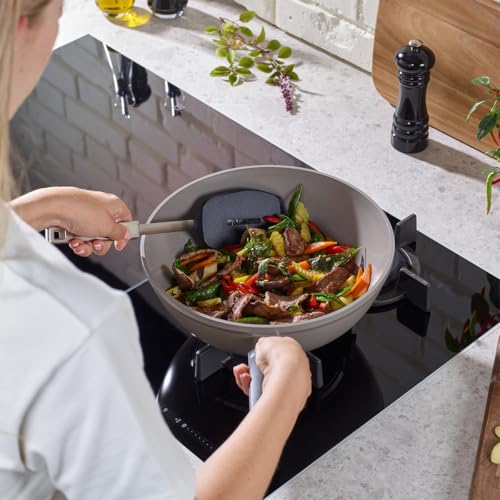 Wok Fissler Ceratal Comfort Cerámico 11" con Tapa miniatura 2