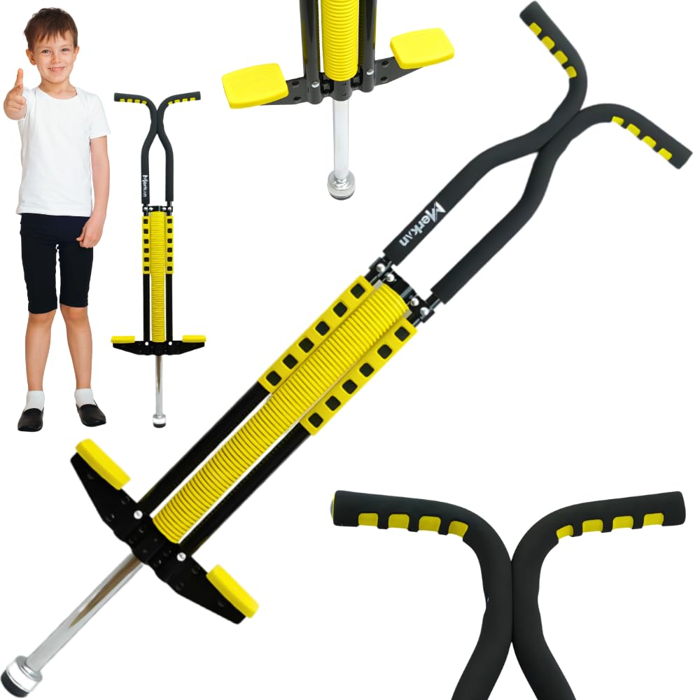 Pogo Stick, Skoczek Jump Stick, Drążek Do Skakania, Wzory dla dzieci, Rączki z miękkiej pianki, do 70 kg
