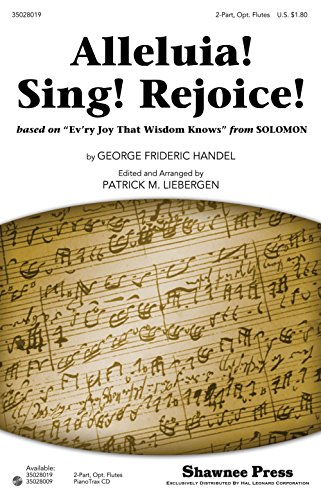 Alleluia Sing Rejoice partition 2 voix pour remotiver un chœur en manque de souffle