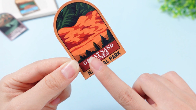 Imanes decorativos de parques nacionales de EE. UU. 63 pcs miniatura 7