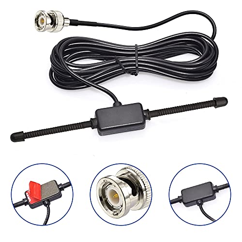 Image of Bingfu VHF UHF Car Truck Police Scanner Adhesive Mount Antenna Vehicle Mobile Ham Amateur Radio BNC Male Dipole Antenna Compatible with Uniden Bearcat Whistler Shack Radio Scanner