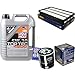 Produktbild QR-PARTS 69395914 Filter Set Inspektionspaket 5 Liter Motoröl Top Tec 4200 5W-30 SCT Germany Luftfilter Ölfilter