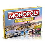 Monopoly Pittsburgh Board Game, Advance to Mount Washington, Point State Park, Frick Park and trade your way to success, gift for ages 8 plus