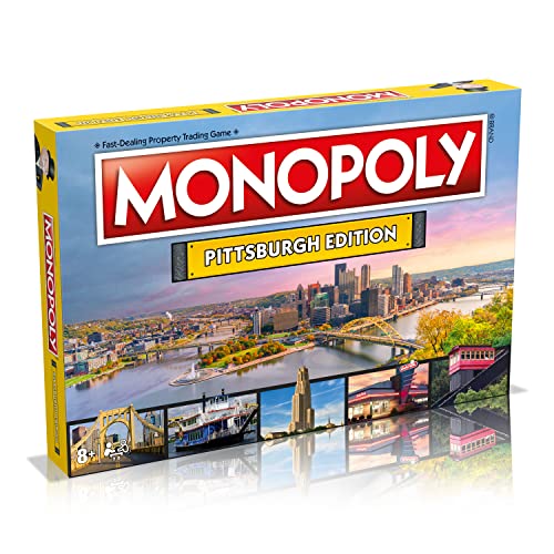 Monopoly Pittsburgh Edition para 2-6 jugadores miniatura 1