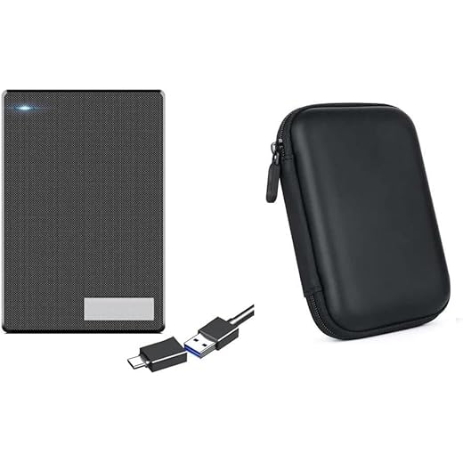 Ultra Slim Portable External Hard Disk 500GB