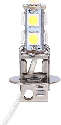 Miniatura 5 de 2 bombillas antiniebla H3 5050 blancas 9 SMD LED de xenón DC12 V para coche lámpara de luz antiniebla LED 6500 K superbrillante