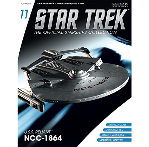 Sammlung von Raumschiffen Star Trek Starships Collection Nº 11 USS Reliant NCC-1864