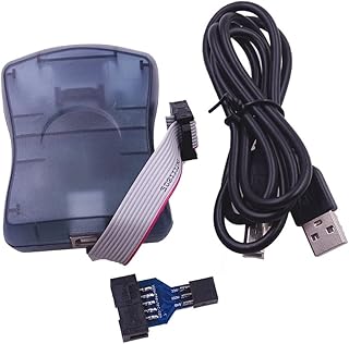 Fasizi AVR ISP Programmer Compatible with Atmel AT AVR ISP MK2 MKII ATMEL AVR USB AVRISP XPII In-System Programmer Supports AVR Studio 4/5/6/7