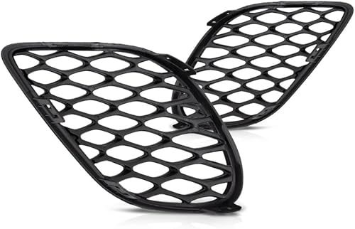 Miniatura 2 de KarParts360 Para Dodge Charger - Cubierta de luz antiniebla 2015 2016 2017 para lado del conductor y del pasajero, plástico, con pala de capó, negro