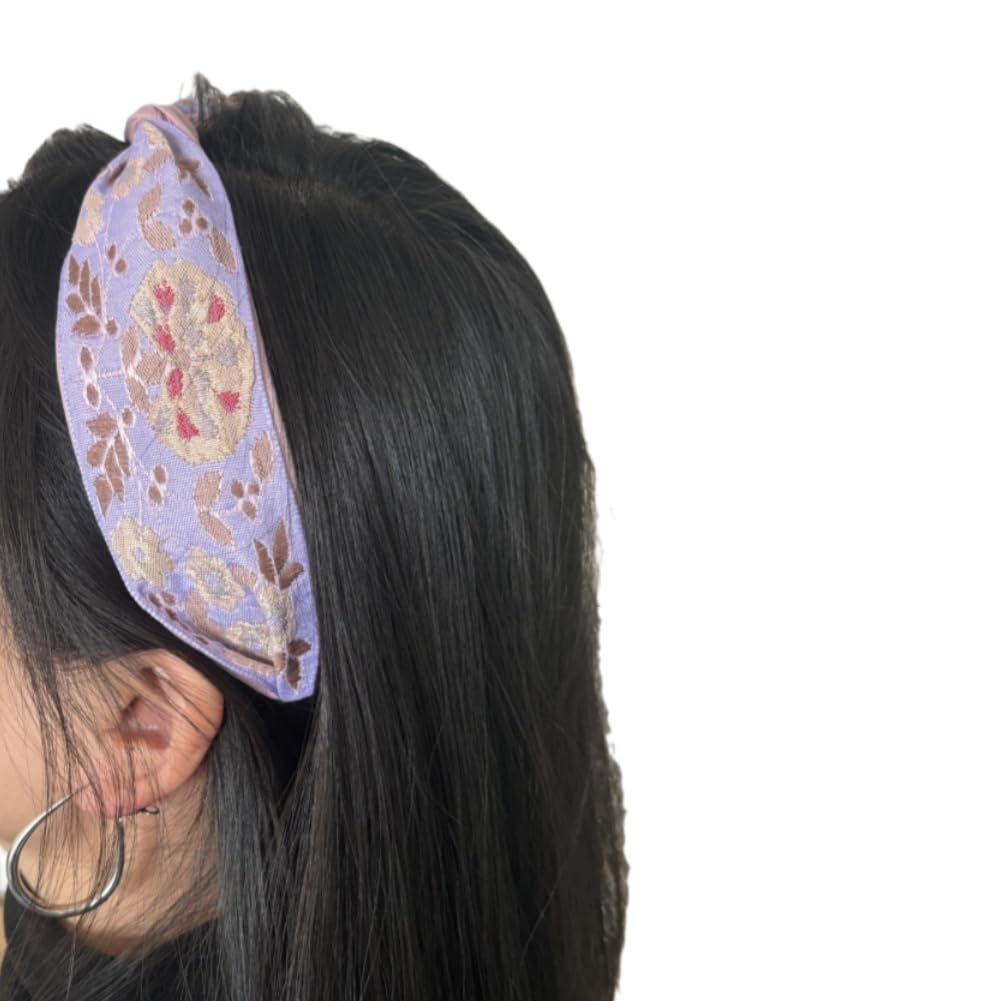 Twist Hard Headbands for Women Knotted Head Bands for Women's Hair Floral Boho Headbands Stylish Headband Twist Knot Headband(3Colors, Twisted Style, One size fits most)