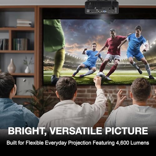 Image of Optoma HZ41 4600-Lumen Full HD Laser DLP Home Theater and Gaming Laser Projector - Black