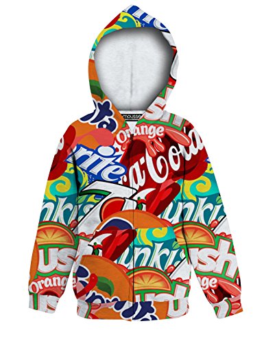 MOUSSE DANS LA BOUCHE MB453 Felpa Cappuccio Bimbo