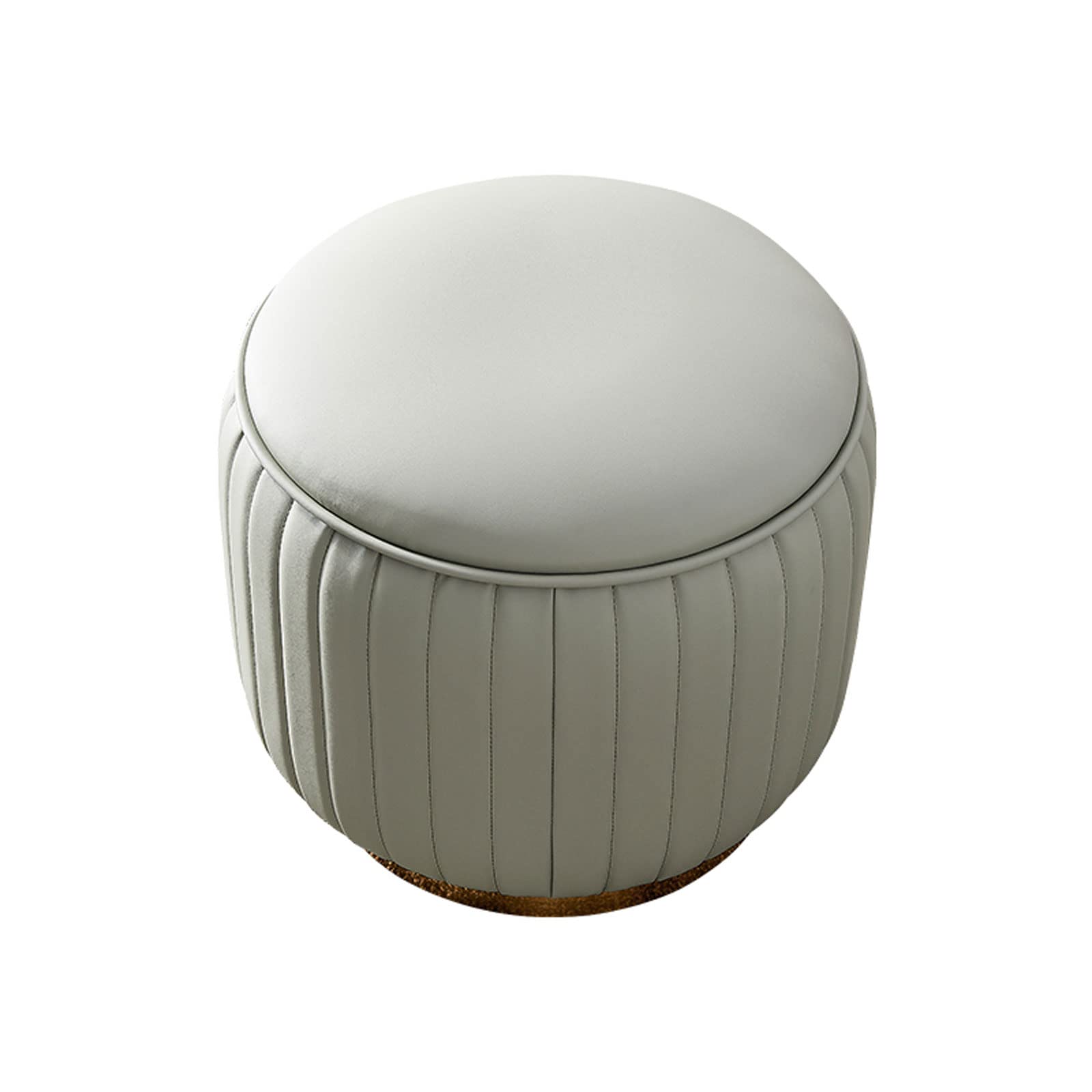 Tabouret escabeau en forme de lanterne cuir pour s'asseoir confort