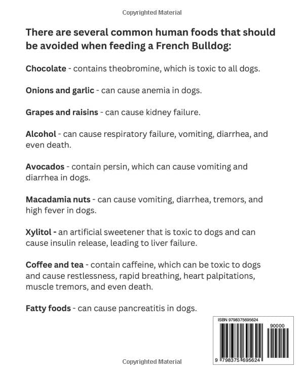 Miniatura 2 de Bully Bites - Homemade Dog Food Recipe Notebook For French Bulldogs
