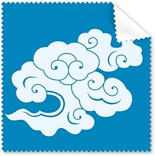 Painting Culture White Cloud Cleaning Cloth Phone Screen Glasses Cleaner 5pcs