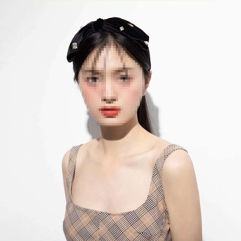 カチューシャ ヴィンテージ ヘアバンド ベルベット ワイド エッジ プレス ヘアバンド 髪飾り 髪留め