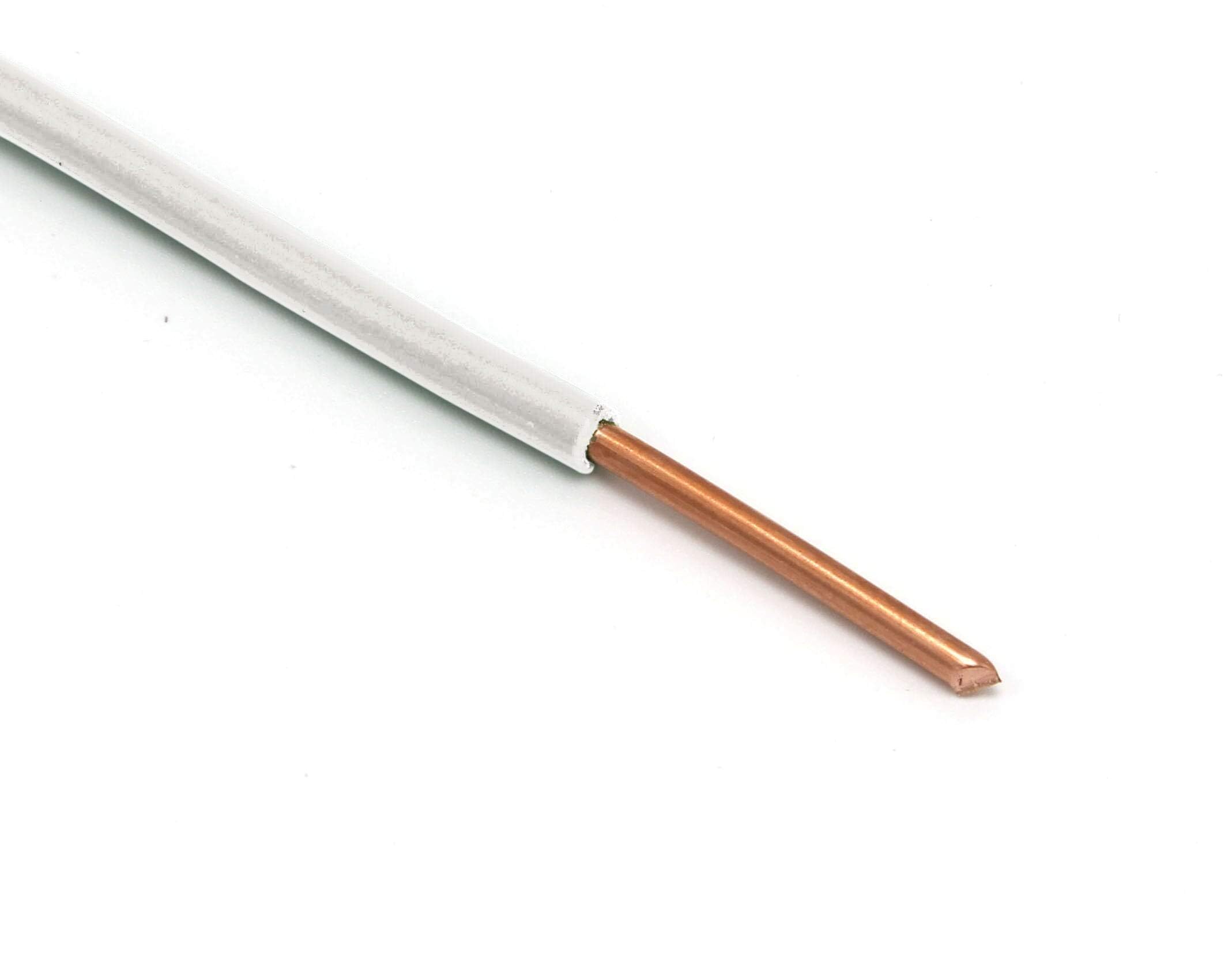 THE CIMPLE CO - Filo di messa a terra in rame massiccio | Orgogliosamente Made in America | Protezione a terra parabola satellitare segnale TV off-air | Antenna UV rivestito shock elettrico # 12 Gauge
