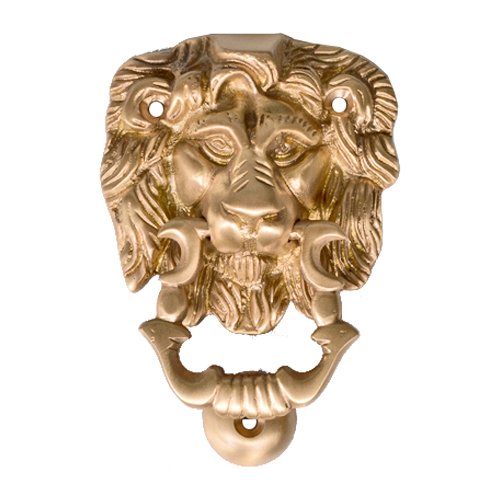Adonai Hardware Lion Brass Door Knocker #TOP21