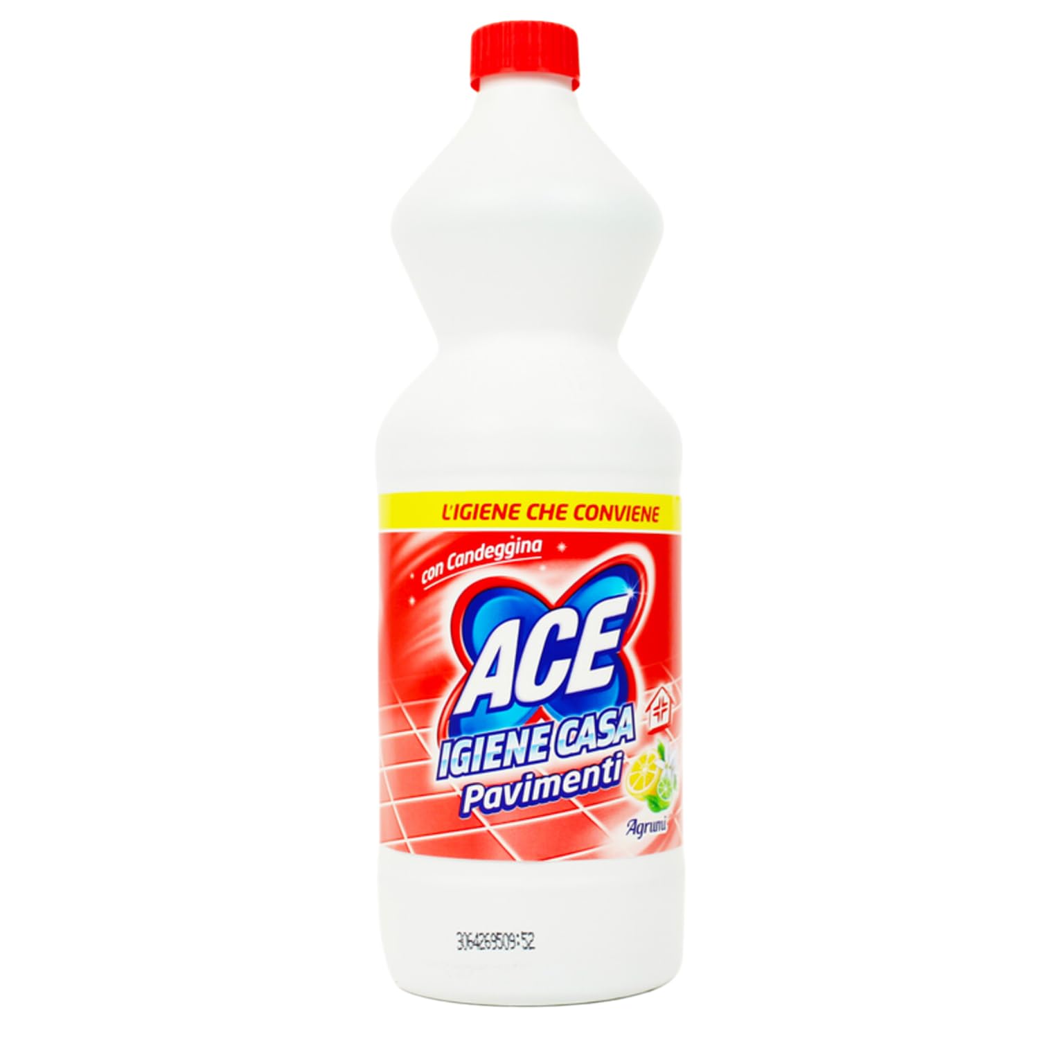 Detergente Igienizzante Pavimenti con Candeggina Agrumi 1L – Pulizia Profonda e Profumo Fresco kit con Spugna Brandizzata SPESA & RISPARMIO Inclusa – Variazioni 4/8/12 Pezzi (12)