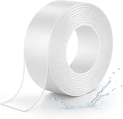 Fita Nano Dupla‑Face Transparente  Extra Forte, Reutilizável e Lavável – Fixação Sem Furos Para Parede Decoração Casa Escritório