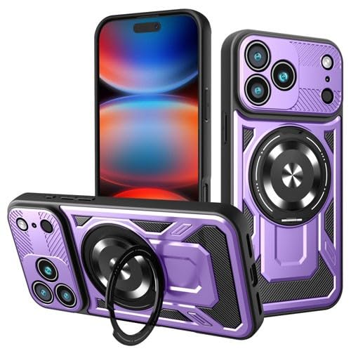 Coque iPhone 15 Pro Max antichoc résout les chutes avec son support silicone violet