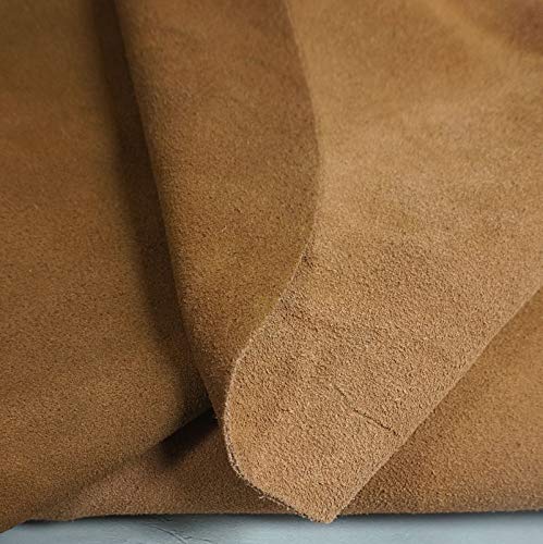 Échantillon de cuir véritable 15x20 cognac KH-13