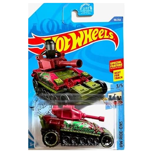 Hot Wheels 2020 Hw Ride-Ons Tanknator, 98/250