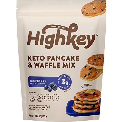 HighKey Keto & Low Carb Pancake & Waffle Mix - Blueberry - Gluten