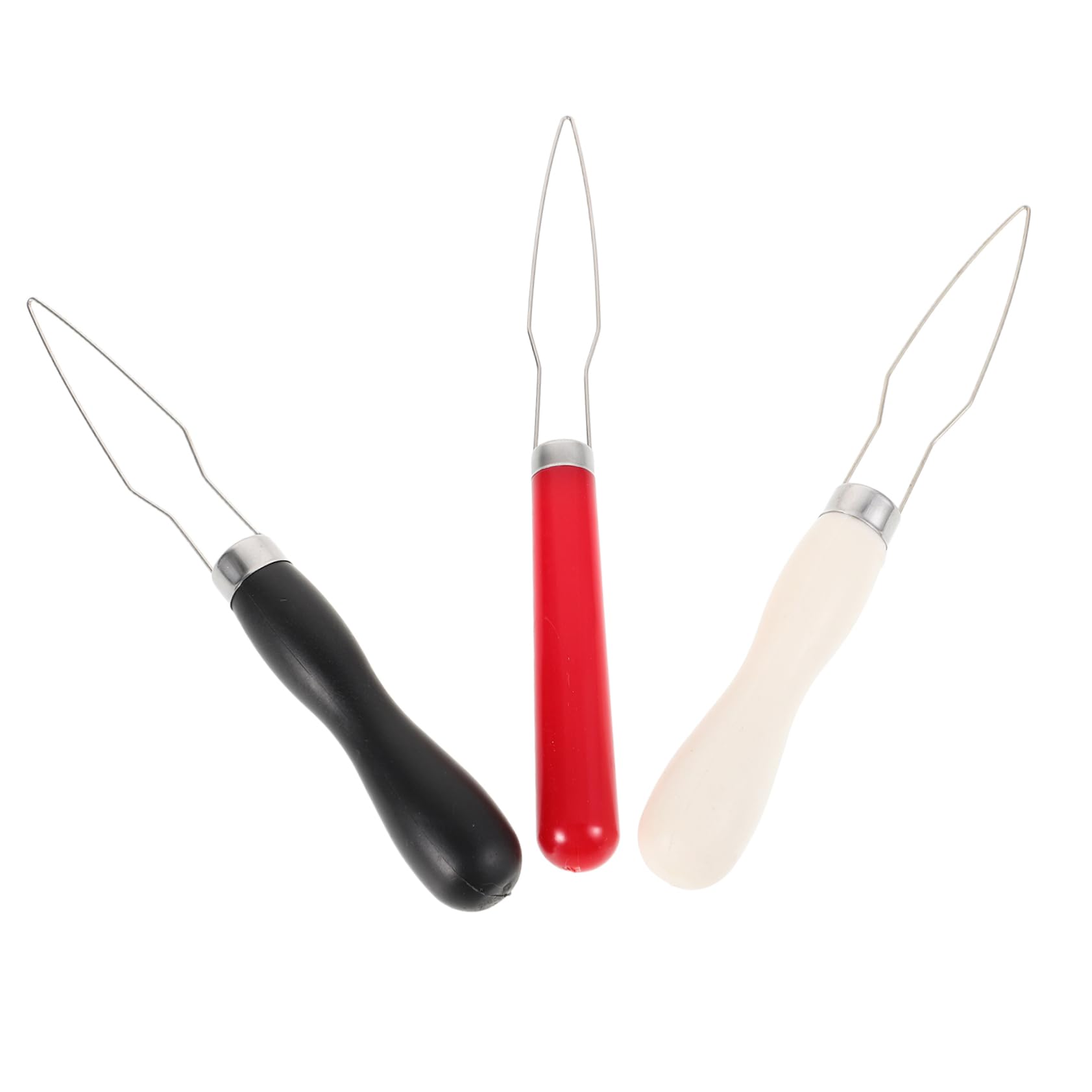 Gogogmee Rthritis Buttoning Set of 3 Button Threader Tools Comfort Grip Handles for Easy Dressing