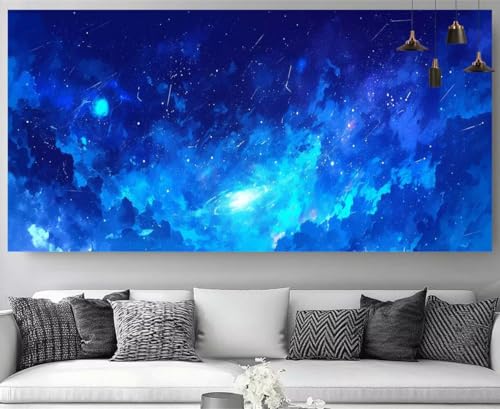 Broderie diamant kit complet ciel étoilé aux strass de cristal scintillants