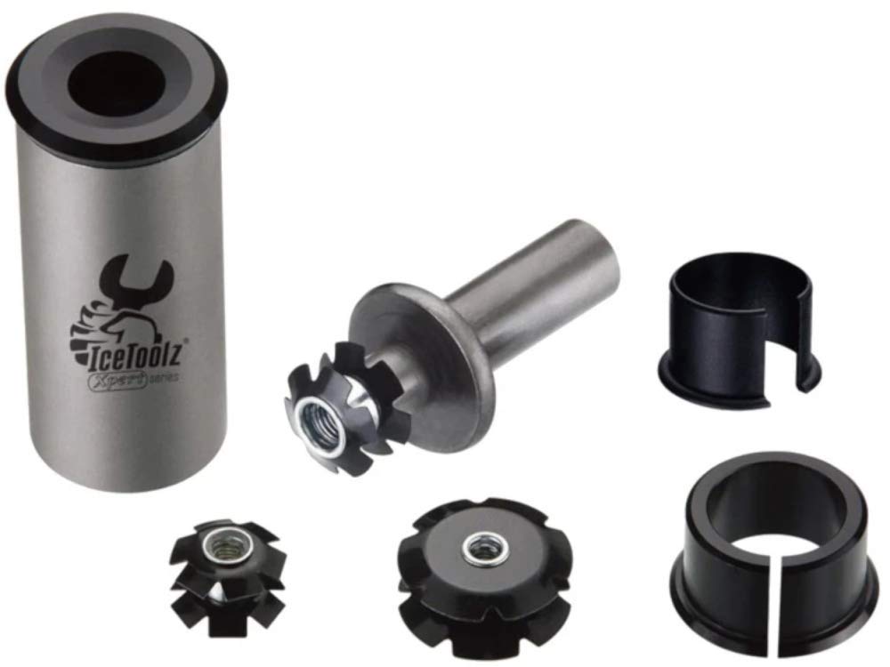 Icetoolz E114 Star Nut Installation Tool, 4.3 x 4.3 x 9.9cm, Grey, Black-image-7