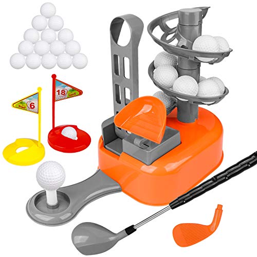 image for Loyo Kids Golf Clubs Set Toddler-Golf-Clubs Outdoor Golf Game for Kids