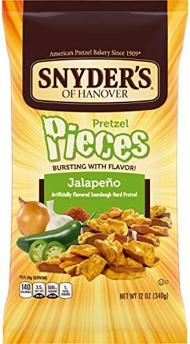 Snyder's Of Hanover Pretzel Pieces, Jalapeno, 12 Oz