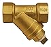 Midwest Control YSFB-75 3/4" FPT Forged Brass Y-Strainer 600 Psi Cwp