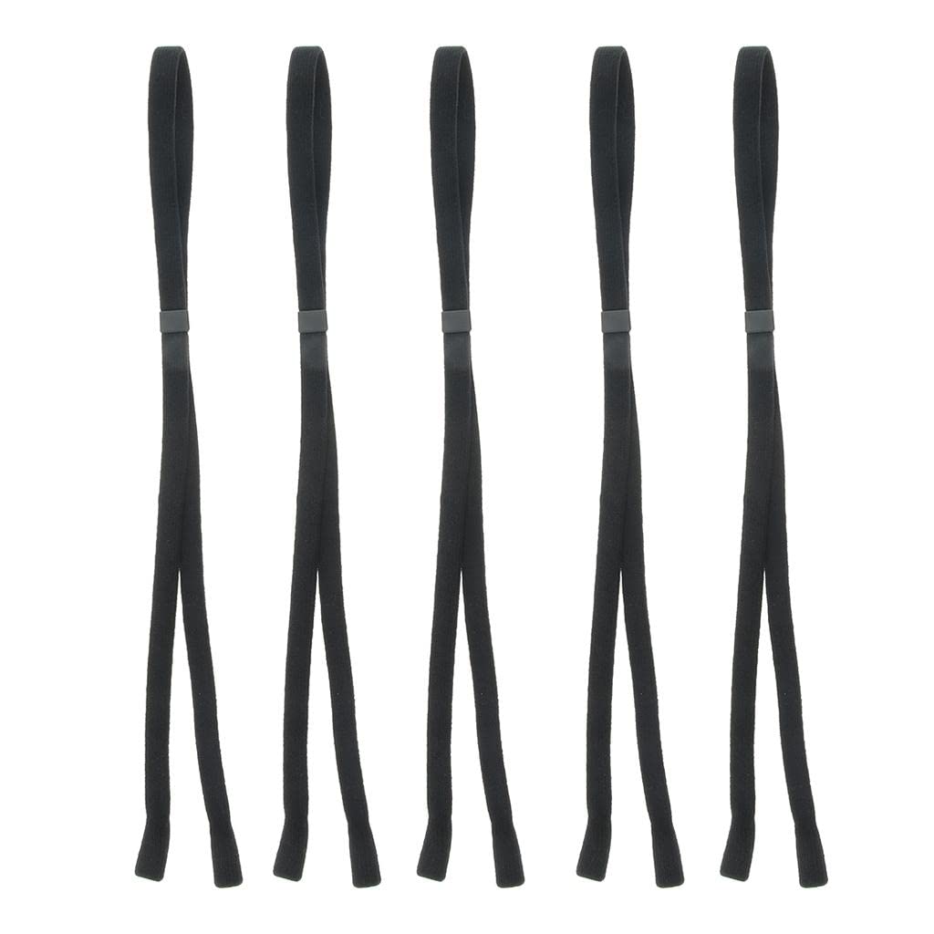 LOOM TREE® 5 Pieces Anti-Slip Sports Glasses Strap Sunglasses Eyeglasses Black | Vision Care | Other Vision Care-image-38