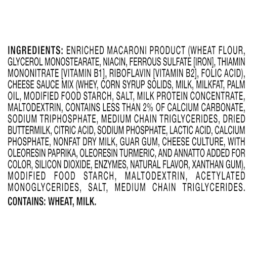 Image of Kraft Mac and Cheese Dinner, Original Flavor, 3.5 oz | for Easy Dinner or Dinner Sides, No Artificial Flavors, Preservatives or Dyes, Even more mac & cheese