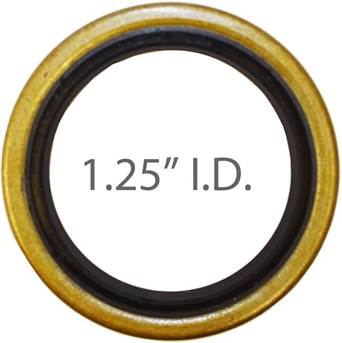 Miniatura 2 de Rigid Hitch Incorporated Kit de buje de remolque (BT-100-F) 4 pernos en círculo de 4 pulgadas, se adapta a husillos de 1 pulgada y 1-1/16 pulgadas