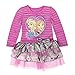 Disney Girls' Frozen Striped Knit Dress