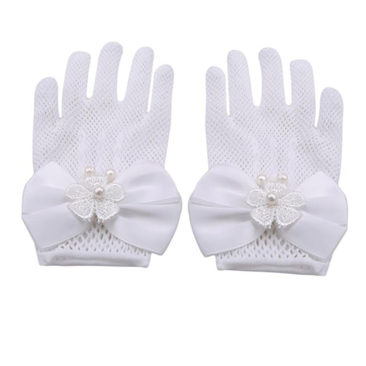 BESPORTBLE Dress Gloves for Boys and Girls Lace Stage Performance Cosplay Elegant Boys and Girls' Accessory for Parties