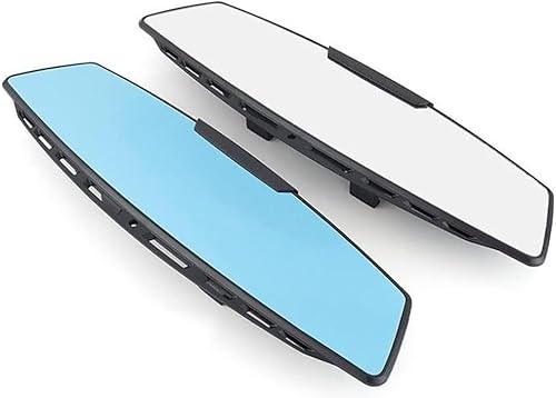 Miniatura 4 de Espejo retrovisor sector HD convexo de 12 pulgadas, espejo retrovisor interior universal con clip, gran angular, para reducir el punto ciego de
