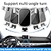 LUNQIN Car Phone Holder for Audi Q7 2017 2018 2019 SUV Auto Interior Accessories Best Cell Phones Mount Cellphone Mobile Cradle Charging Navigation Bracket Air Vent Stand Accessory