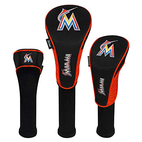Team Effort Miami Marlins Set of Three Headcovers